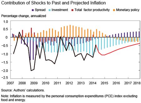 Contribution of Shocks to Past and Projected Inflation