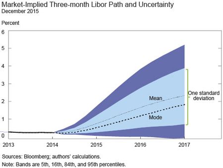 Market Implied 3-Month LIBOR Path Uncertainty