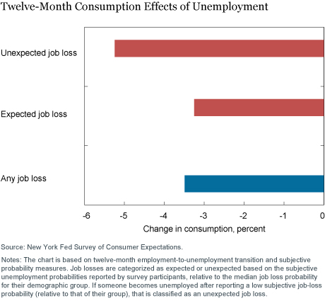 Expecting the Unexpected: Job Losses and Household Spending