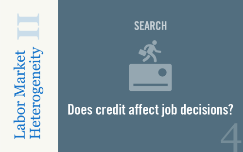 How Does Credit Access Affect Job-Search Outcomes and Sorting?