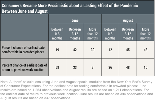How Do Consumers Believe the Pandemic Will Affect the Economy and Their Households?