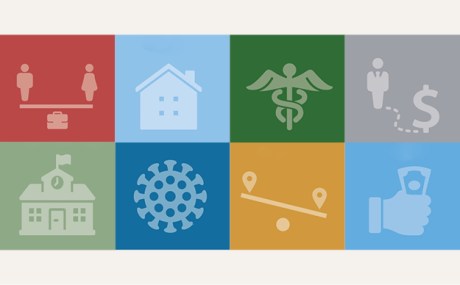 image of inequality icons for the Economic Inequality: A Research Series