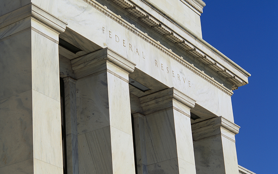 Photo of Federal Reserve building in Washington DC