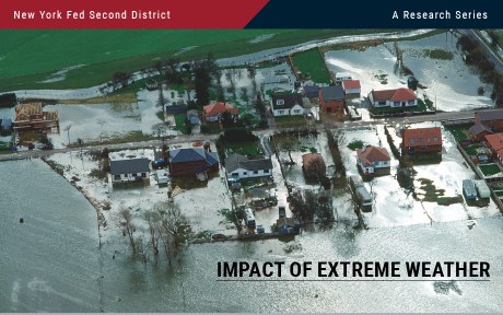 Decorative image: Aerial photo of flooded neighborhood