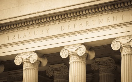 Decorative image: Treasury Department
