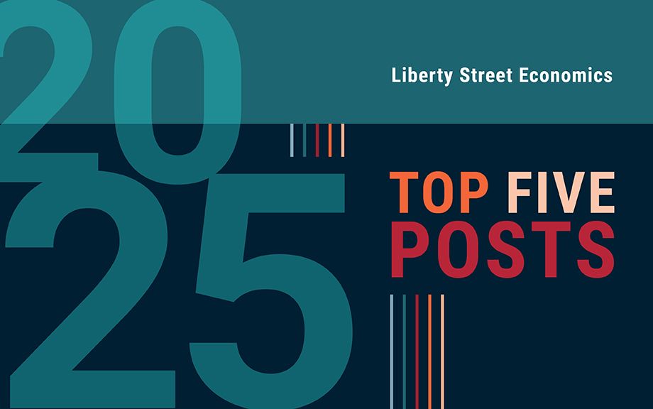 Photo: Liberty Street Economics Top Five Posts