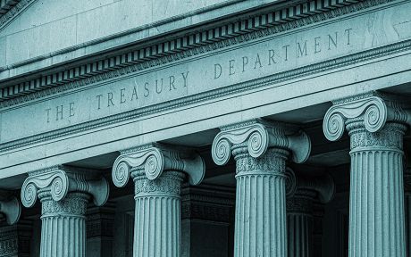 United States Treasury Department building